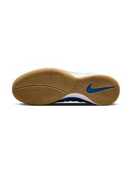 Bota Sala Unisex Nike Lunargato Blanca Azul