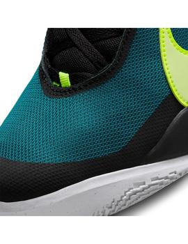 Zapatilla Niñ@ Nike Team Hustled 10 Verde Negra Amari