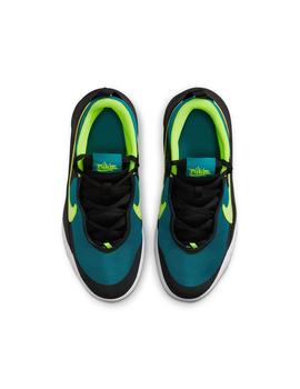 Zapatilla Niñ@ Nike Team Hustled 10 Verde Negra Amari