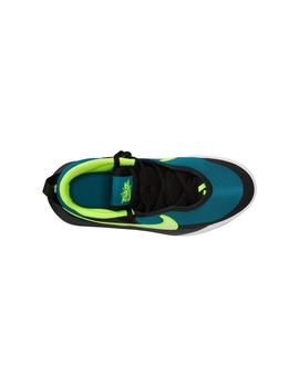 Zapatilla Niñ@ Nike Team Hustled 10 Verde Negra Amari