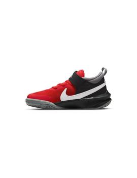 Zapatilla Niñ@ Nike Team Hustled Rojo Negro