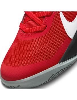 Zapatilla Niñ@ Nike Team Hustled Rojo Negro