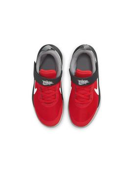 Zapatilla Niñ@ Nike Team Hustled Rojo Negro