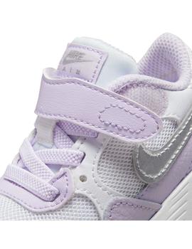 Zapatilla Niña Nike Air Max SC Lila Blanca