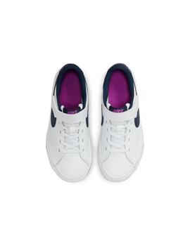 Zapatilla Niñ@ Nike Court Legacy Blanca Marino