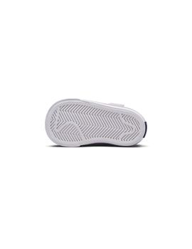 Zapatilla Baby Nike Court Legacy Blanco Marino