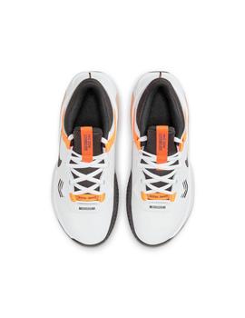 Zapatilla Niñ@ Nike Air Zoom Crossover Blanca Naranja