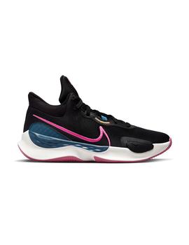 Zapatilla Hombre Nike Renew Elevante 3  Negra Fucsia