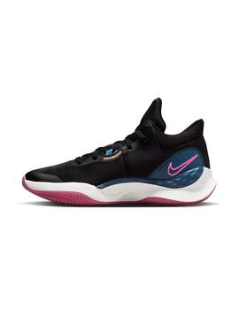 Zapatilla Hombre Nike Renew Elevante 3  Negra Fucsia