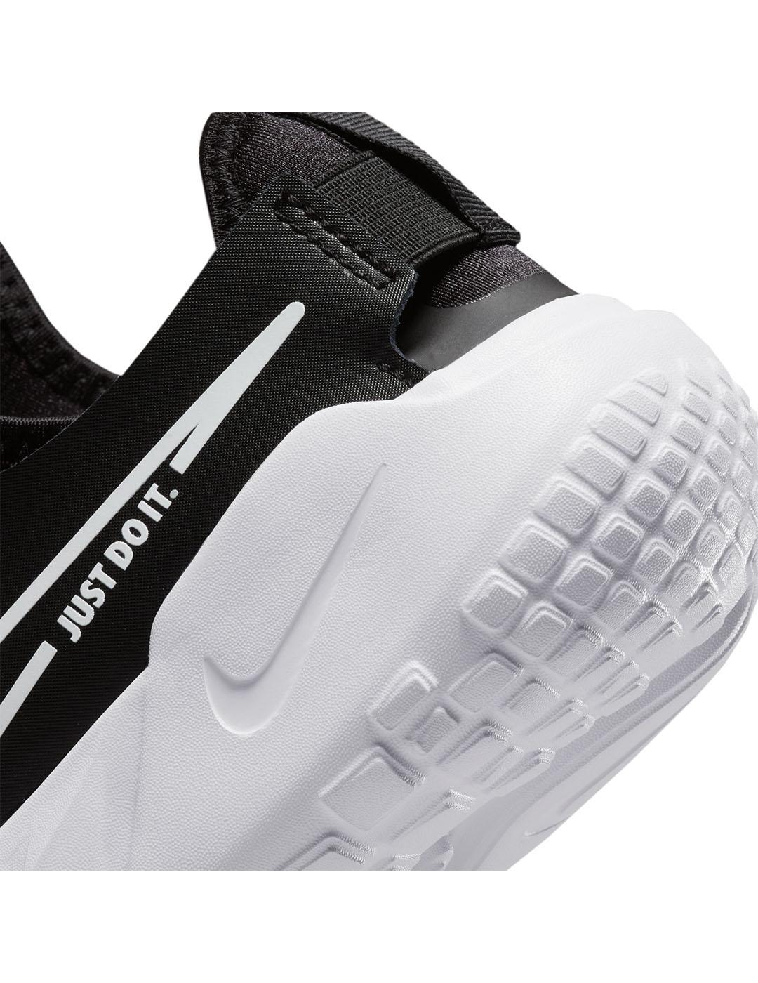 Zapatilla Ni Nike Flex Runner Negra Blanca