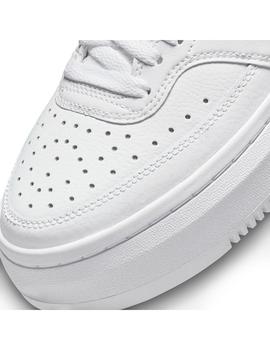 Zapatilla Mujer Nike Court Vision Pla. Blanca Plat