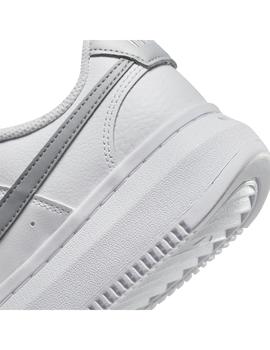 Zapatilla Mujer Nike Court Vision Pla. Blanca Plat