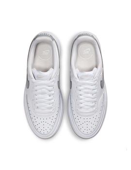 Zapatilla Mujer Nike Court Vision Pla. Blanca Plat