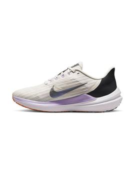 Zapatilla Mujer Nike Air Winflo 9 Beige Lila