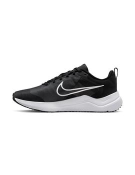 Zapatilla Mujer Nike Downshifter 12 Negra Blanca