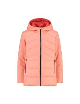 Cazadora Niña CMP Long Fix Hood Coral