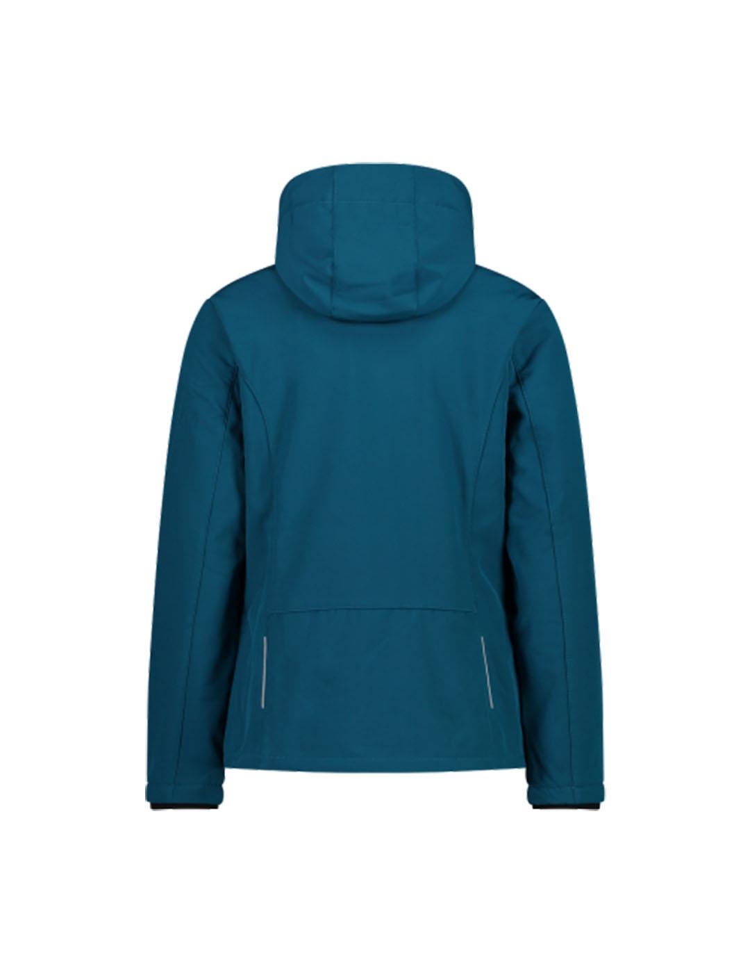 Chaqueta CMP Zip Hood Light Softshell mujer