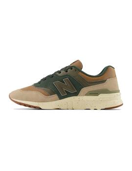 Zapatilla Hombre New Balance 997 Verde Camel