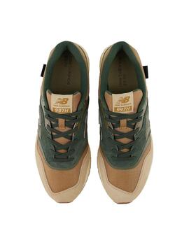 Zapatilla Hombre New Balance 997 Verde Camel