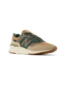 Zapatilla Hombre New Balance 997 Verde Camel
