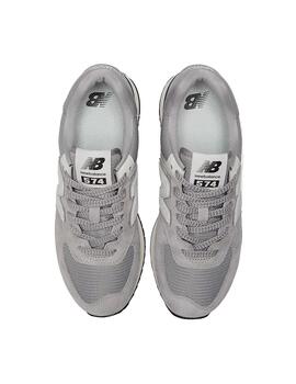 Zapatilla Mujer New Balance 574+  Platform Gris