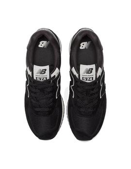 Zapatilla Mujer New Balance 574+ Plataforma Negra