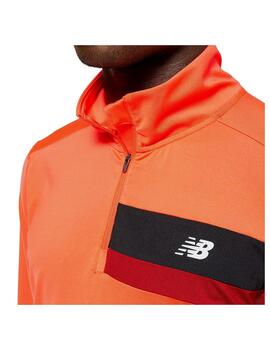 Sudadera Hombre New Balance Eccelerate Naranja