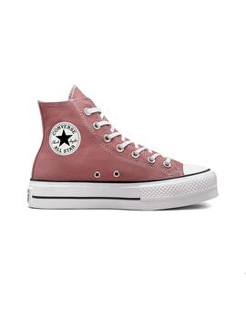 Zapatilla Mujer Converse Botín Platform Granate