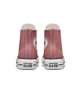 Zapatilla Mujer Converse Botín Platform Granate