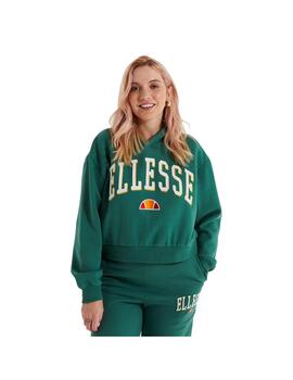 Sudadera Mujer Ellesse Ramo Crop Verde