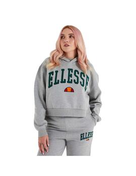 Sudadera Mujer Ellesse Ramo Crop Gris