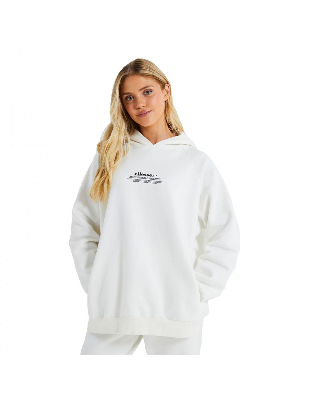 Sudadera Unisex Ellesse Giordano Blanca