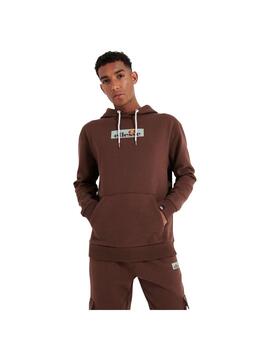 Sudadera Hombre Ellesse Crestida Marrón