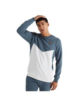 Sudadera Hombre Ellesse Mount Azul Blanco