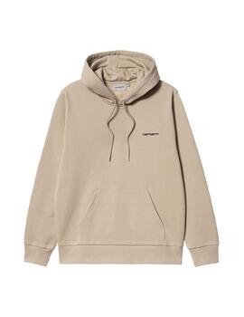 Sudadera Hombre Carhartt WIP Script Embroidery Tostado