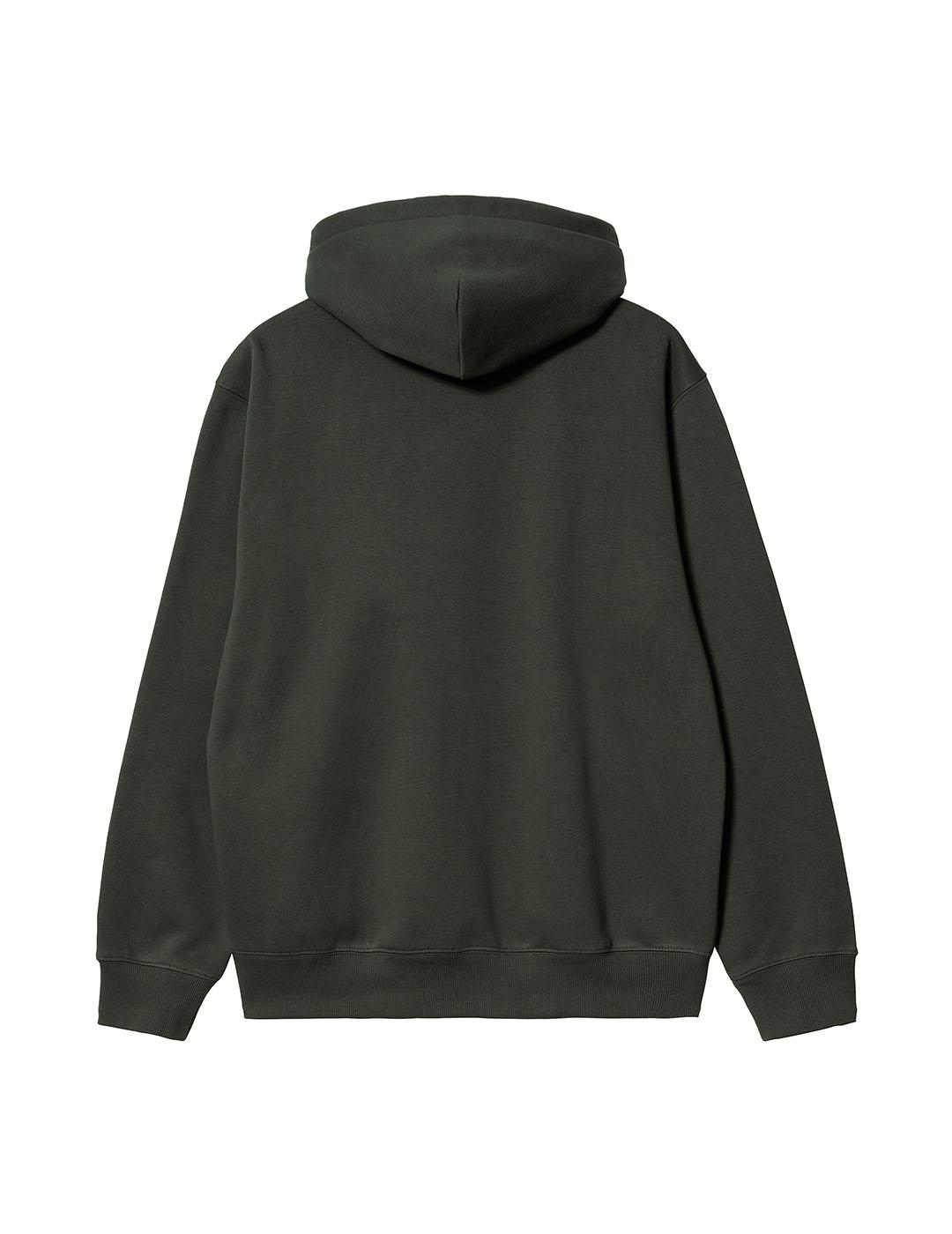 Sudadera Carhartt Hooded Verde para Hombre