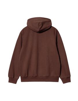 Sudadera Hombre Carhartt WIP Hooded Sweat Marrón