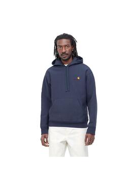 Sudadera Hombre Carhartt WIP America Script Marino