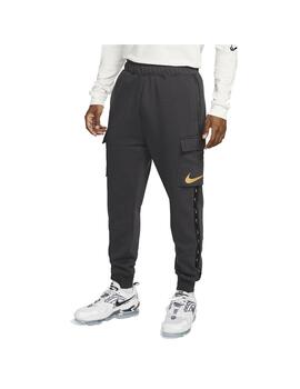 Pantalon Hombre Nike Nsw Cargo Negro Dorado