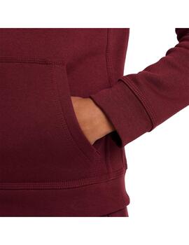 Sudadera Niñ@Nike Nsw Club+ Granate