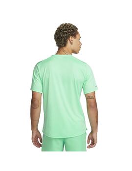 Camiseta Hombre Nike Miler Run Verde