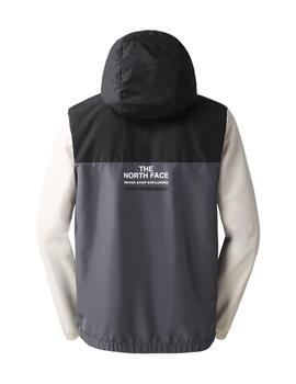 Cortavientos Hombre The North face Wind Negro Gris