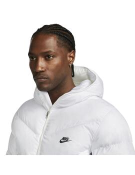 Cazadora Hombre Nike Pl-Fld Blanca Gris