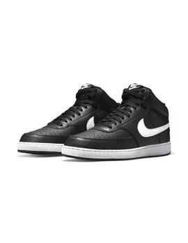 Zapatilla Nike Court Vision Mid Next Nature Negra