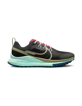 Zapatilla Mujer Nike Pegasus Trail 4 Negra Verde