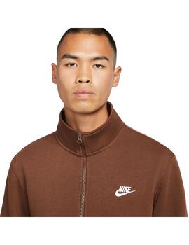 Sudadera Hombre Nike Nsw Club Marrón