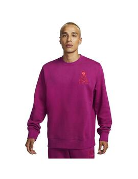 Sudadera Nike Hombre HBR-C crew Fucsia