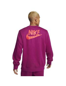 Sudadera Nike Hombre HBR-C crew Fucsia