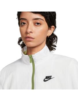 Cortavientos Mujer Nike Nsw Essntl Blanco Verde