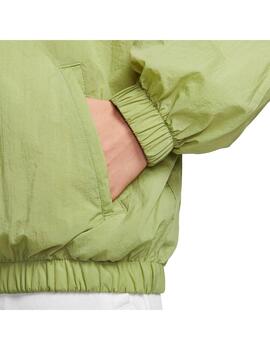 Cortavientos Mujer Nike Nsw Essntl Blanco Verde